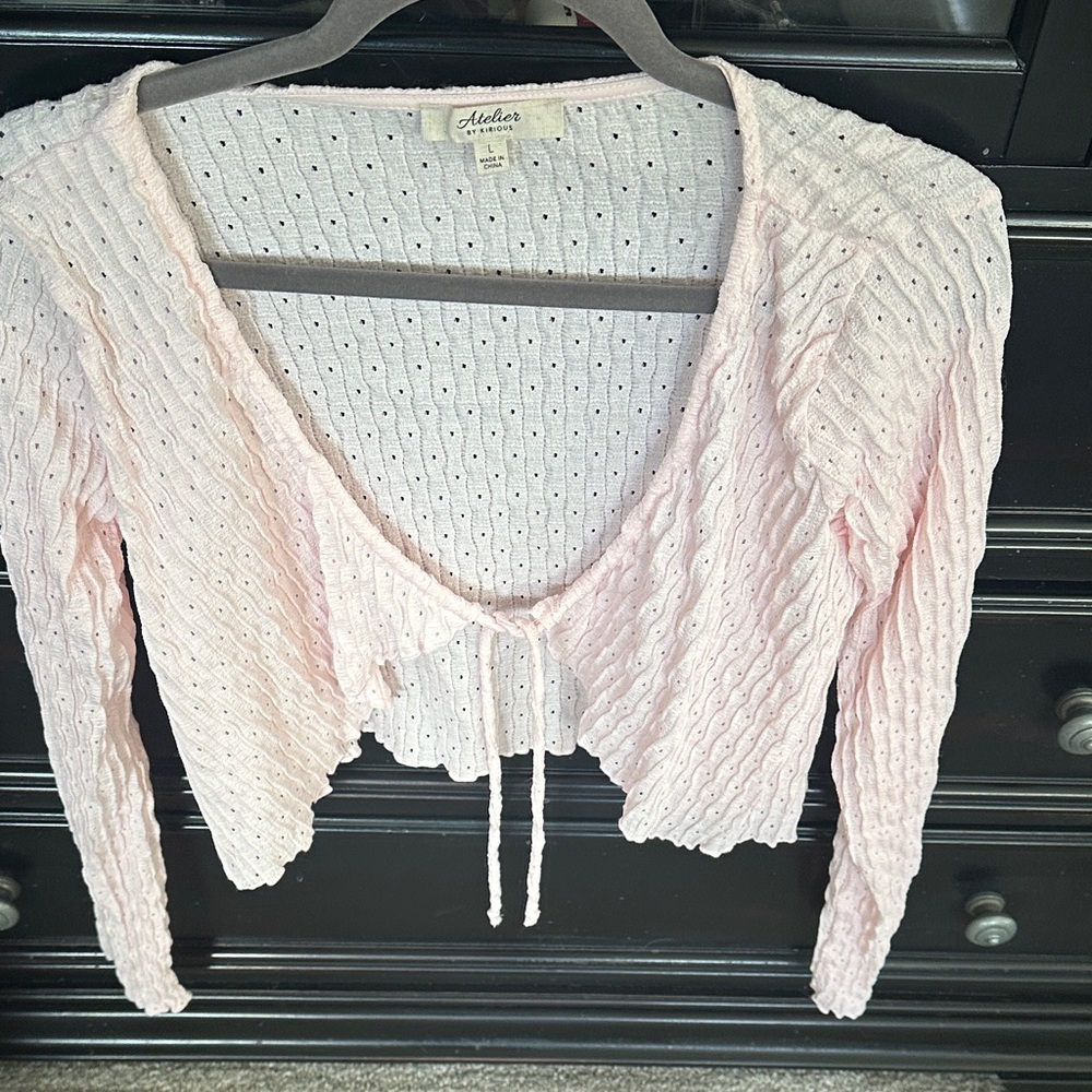Light Pink Women's Blouse